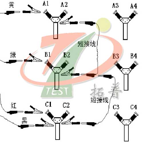 高壓開關(guān)機(jī)械特性測試儀機(jī)械時間測試接線方法